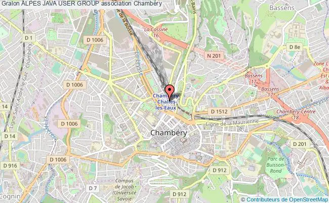 plan association Alpes Java User Group Chambéry