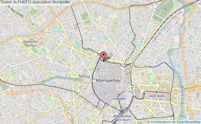 plan association Alpha312 Montpellier