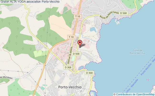 plan association Alta Yoga Porto-Vecchio