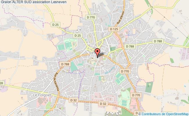 plan association Alter Sud Lesneven