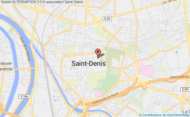 plan association Alternation 2119 Saint-Denis