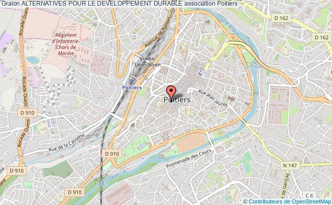 plan association Alternatives Pour Le Developpement Durable Poitiers