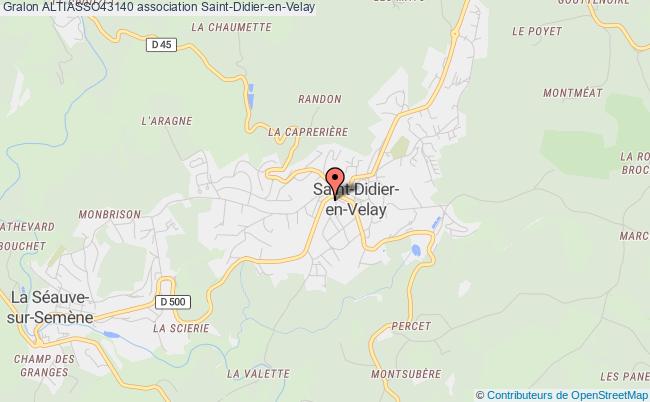 plan association Altiasso43140 Saint-Didier-en-Velay