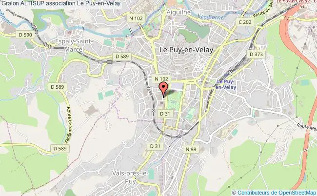 plan association Altisup Puy-en-Velay