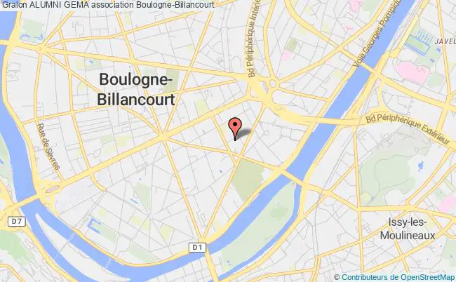 plan association Alumni Gema Boulogne-Billancourt