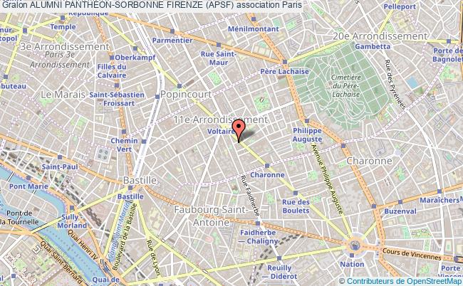 plan association Alumni PanthÉon-sorbonne Firenze (apsf) Paris