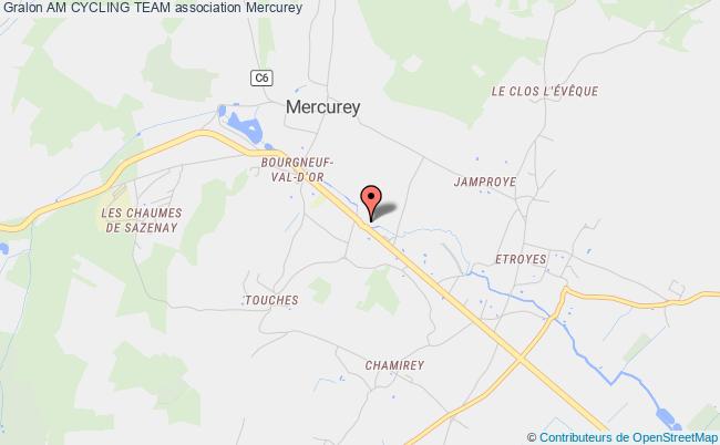 plan association Am Cycling Team Mercurey