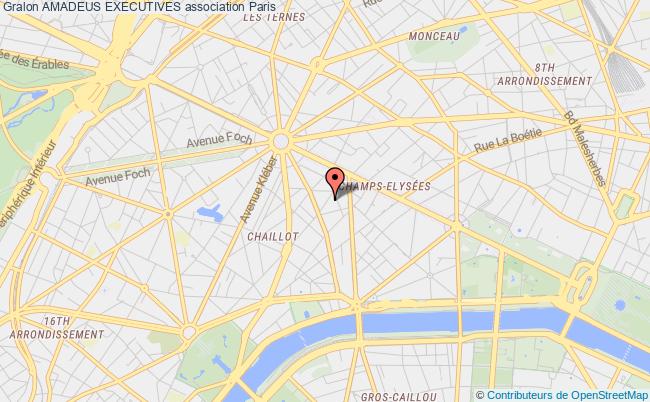 plan association Amadeus Executives Paris