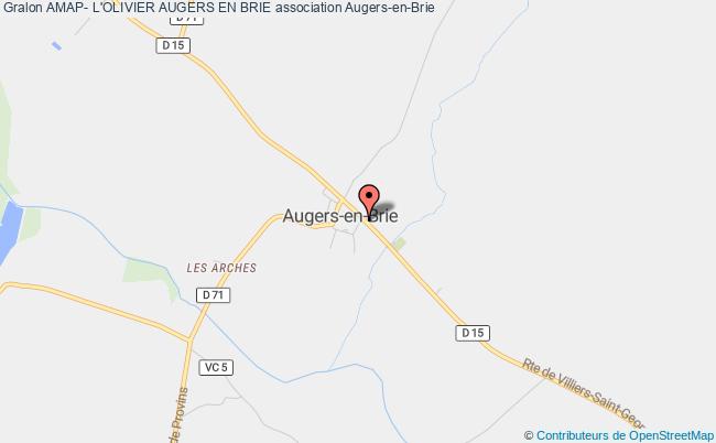 plan association Amap- L'olivier Augers En Brie Augers-en-Brie