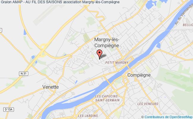 plan association Amap - Au Fil Des Saisons Margny-lès-Compiègne