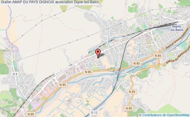 plan association Amap Du Pays Dignois 