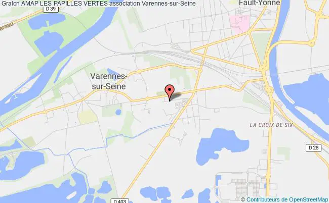 plan association Amap Les Papilles Vertes Varennes-sur-Seine