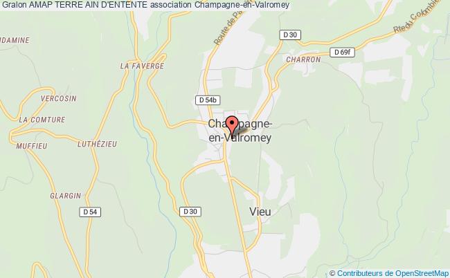 plan association Amap Terre Ain D'entente Champagne-en-Valromey