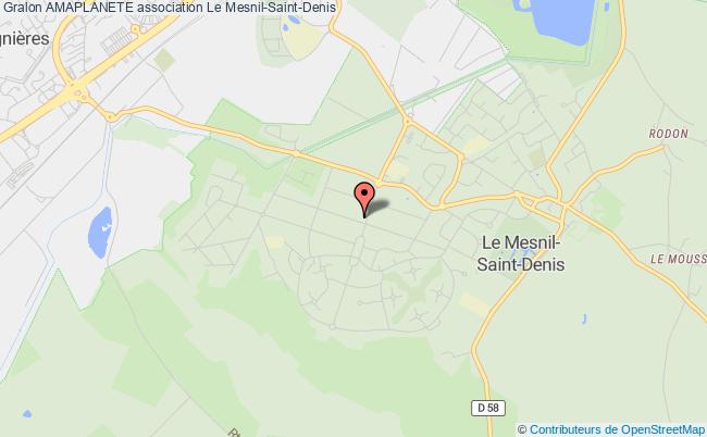 plan association Amaplanete Mesnil-Saint-Denis