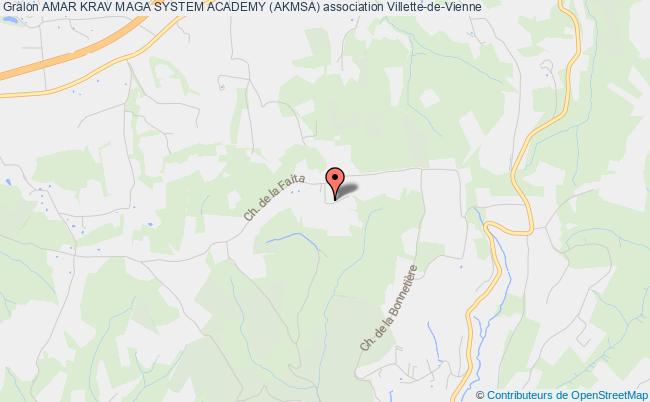 plan association Amar Krav Maga System Academy (akmsa) Villette-de-Vienne