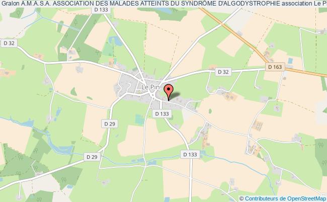 A.M.A.S.A. ASSOCIATION DES MALADES ATTEINTS DU SYNDRÔME D'ALGODYSTROPHIE