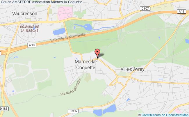 plan association Amaterre Marnes-la-Coquette