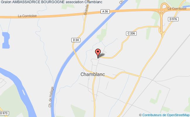 plan association Ambassadrice Bourgogne Chamblanc