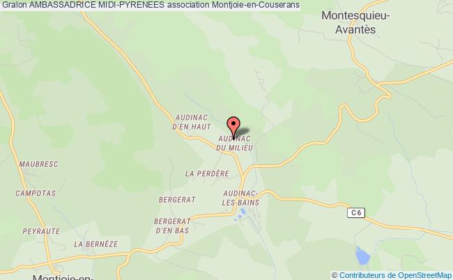 plan association Ambassadrice Midi-pyrenees Montjoie-en-Couserans