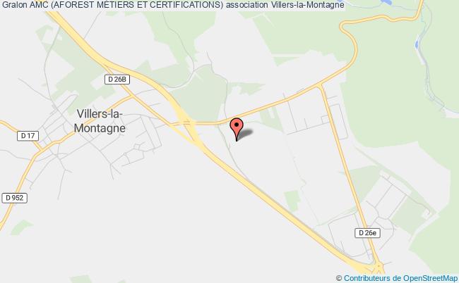 plan association Amc (aforest MÉtiers Et Certifications) Villers-la-Montagne