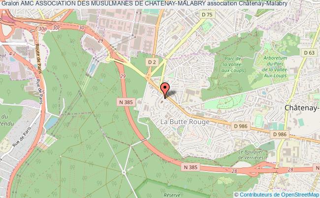 plan association Amc Association Des Musulmanes De Chatenay-malabry Châtenay-Malabry