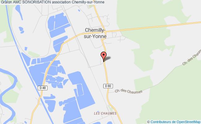 plan association Amc Sonorisation Chemilly-sur-Yonne