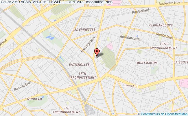 plan association Amd Assistance Medicale Et Dentaire Paris