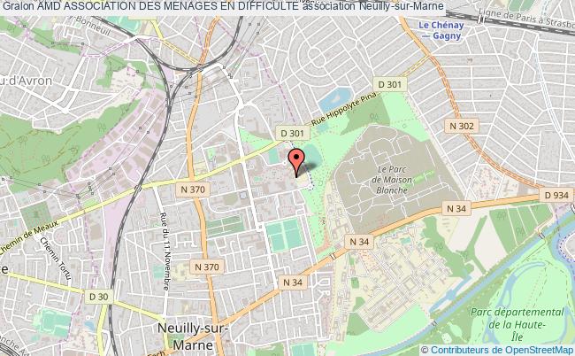 plan association Amd Association Des Menages En Difficulte Neuilly-sur-Marne