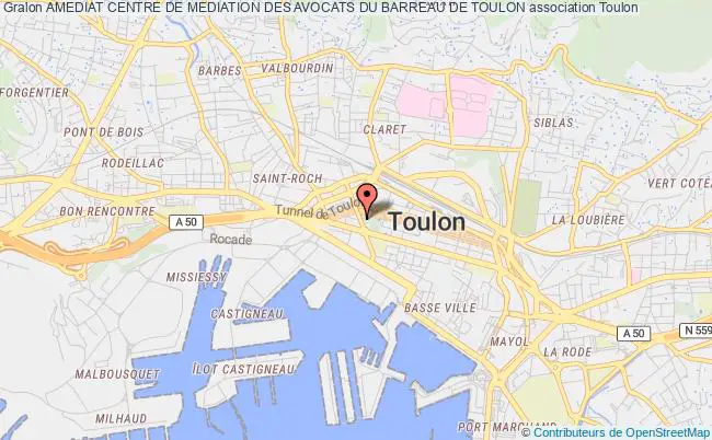 plan association Amediat Centre De Mediation Des Avocats Du Barreau De Toulon Toulon