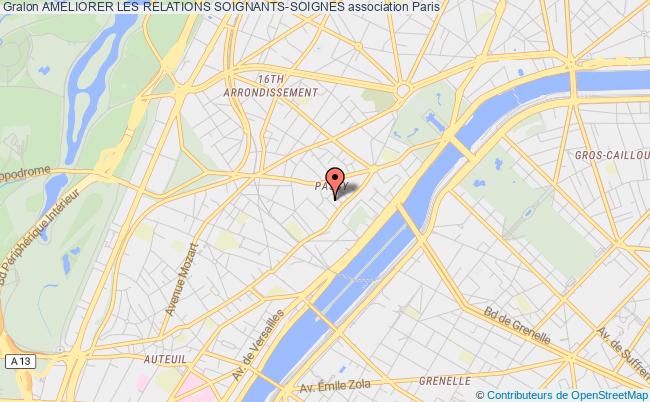 plan association Ameliorer Les Relations Soignants-soignes Paris