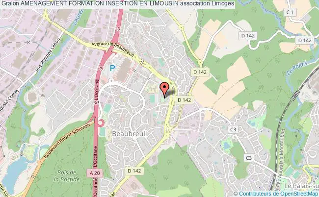 plan association Amenagement Formation Insertion En Limousin Limoges