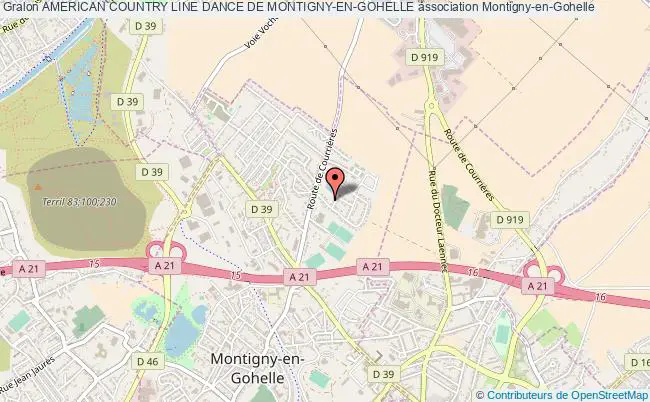 plan association American Country Line Dance De Montigny-en-gohelle Montigny-en-Gohelle
