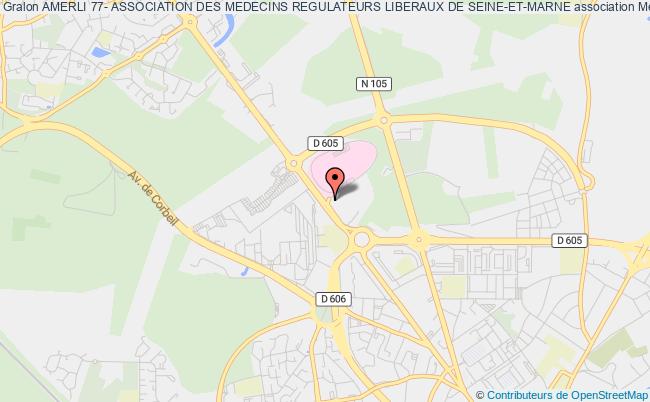 plan association Amerli 77- Association Des Medecins Regulateurs Liberaux De Seine-et-marne Melun