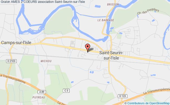plan association Ames 2 Coeurs Saint-Seurin-sur-l'Isle
