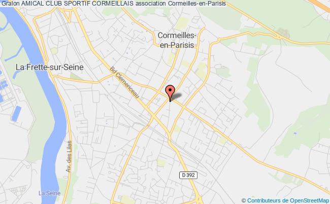 plan association Amical Club Sportif Cormeillais Cormeilles-en-Parisis