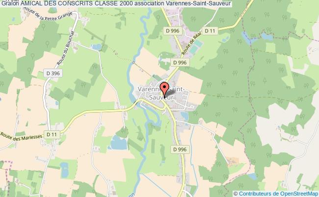 plan association Amical Des Conscrits Classe 2000 Varennes-Saint-Sauveur
