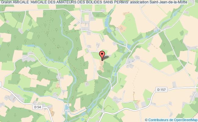 plan association Amicale 'amicale Des Amateurs Des Bolides Sans Permis' Saint-Jean-de-la-Motte