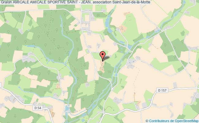 plan association Amicale Amicale Sportive Saint - Jean. Saint-Jean-de-la-Motte