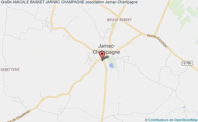 plan association Amicale Basket Jarnac Champagne Jarnac-Champagne