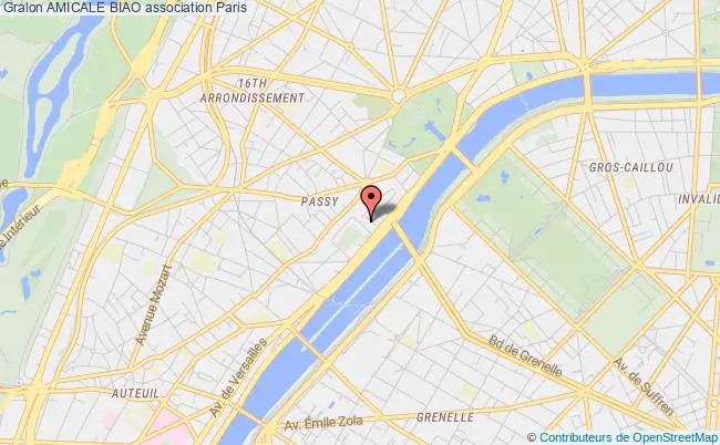 plan association Amicale Biao Paris