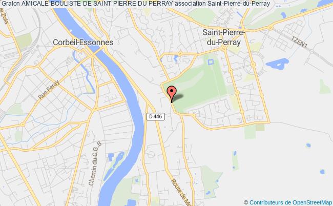 plan association Amicale Bouliste De Saint Pierre Du Perray Saint-Pierre-du-Perray