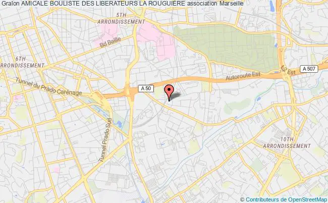 plan association Amicale Bouliste Des Liberateurs La Rouguiere Marseille