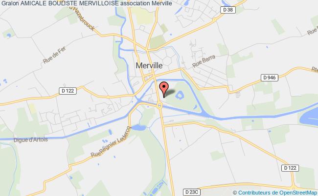 plan association Amicale Bouliste Mervilloise Merville