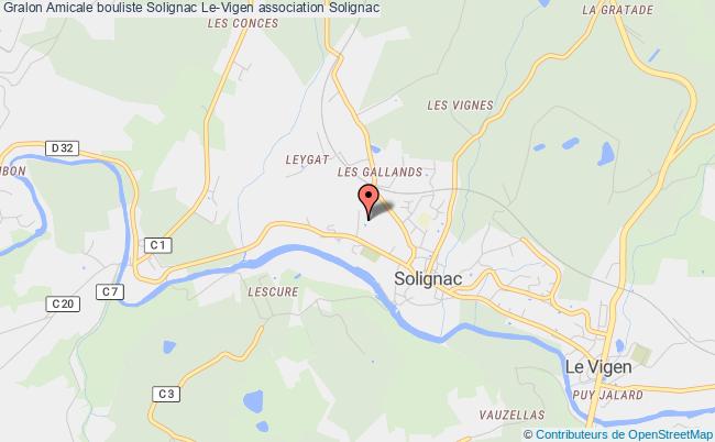 Amicale bouliste Solignac Le-Vigen