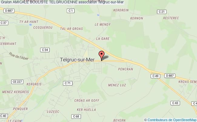 plan association Amicale Bouliste Telgrucienne Telgruc-sur-Mer