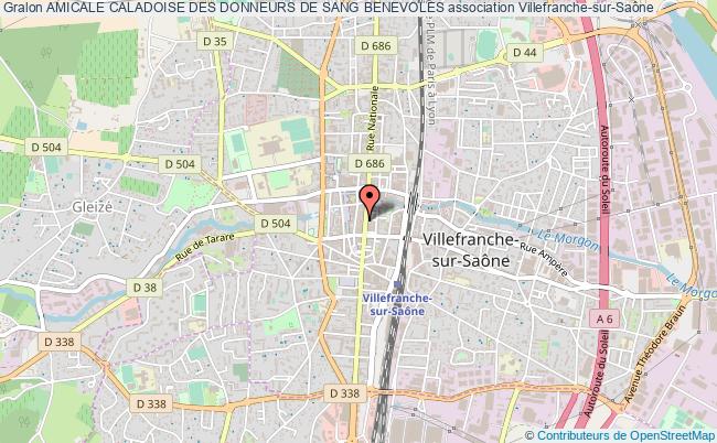 AMICALE CALADOISE DES DONNEURS DE SANG BENEVOLES