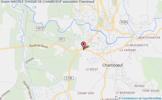 plan association Amicale Chasse De Chamboeuf Chamboeuf