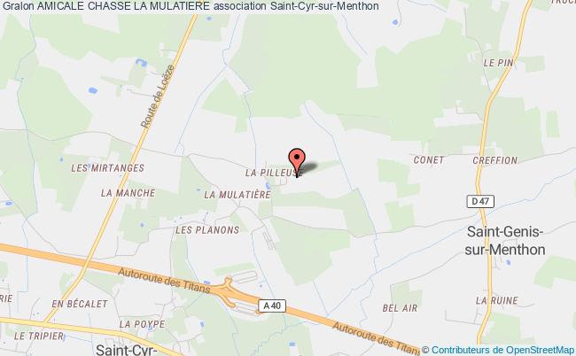 plan association Amicale Chasse La Mulatiere Saint-Cyr-sur-Menthon