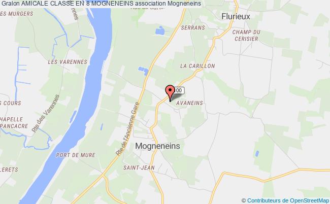 plan association Amicale Classe En 8 Mogneneins 