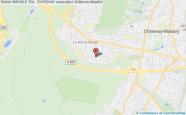 plan association Amicale Cnl  Chatenay Châtenay-Malabry